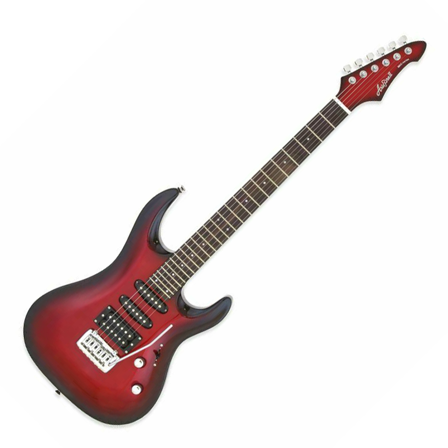 Aria MAC STD MRS Metallic Red Shade Aria Electric Guitars Aria